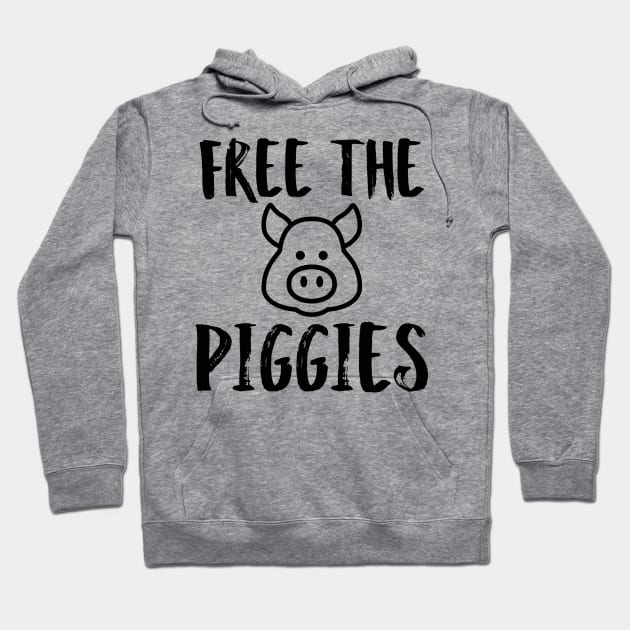 FREE THE PIGGIES Hoodie by CauseForTees